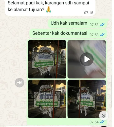 Pengiriman Papan Bunga Selamat Sumbaga Bumijawa